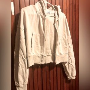 Garage Cropped Hoodie